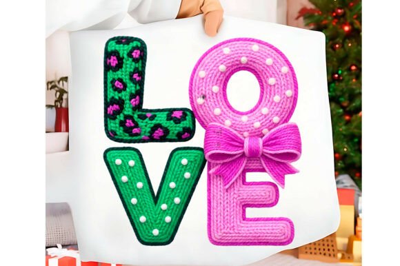 Download Faux Yarn Love Valentine's Day PNG - Premium Bundle