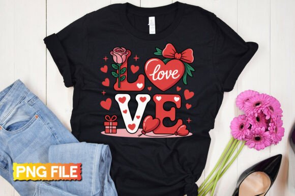 Download Preppy Valentine LOVE Png - Love png Collection