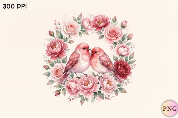 Download Watercolor Love Birds PNG Clipart - Love birds png Collection