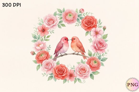 Download Watercolor Love Birds PNG Clipart - Love birds png Collection