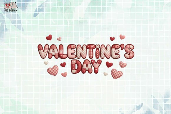 Download Patchwork Valentine's Day PNG - Valentine's day png Collection
