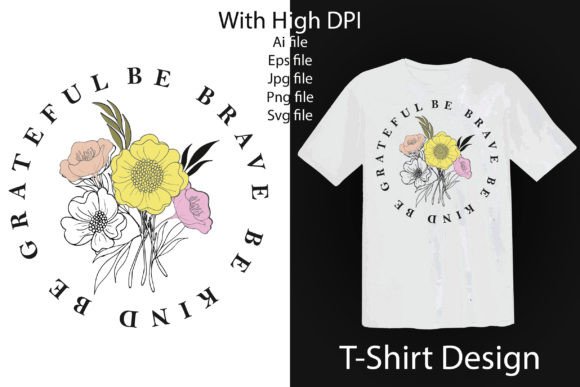 Download Feminine Floral T Shirt Design - Floral Collection