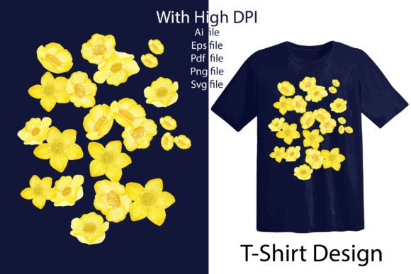 Download Floral T Shirt Design for Woman - Floral Collection