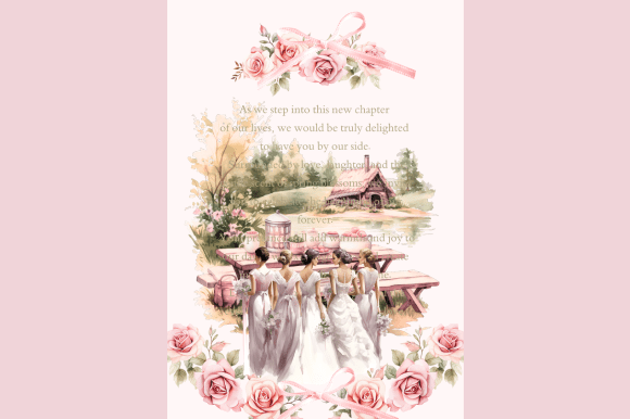 Download Romantic Floral Wedding Invitation Card - Floral Collection