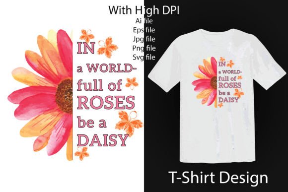 Download Feminine Floral T Shirt Design - Floral Collection