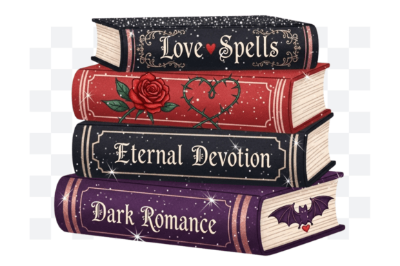 Download Gothic Books Valentine's Day PNG Clipart - Premium Resources