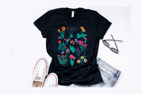 Download Flower Botanical Floral T-Shirt Design - Floral Collection