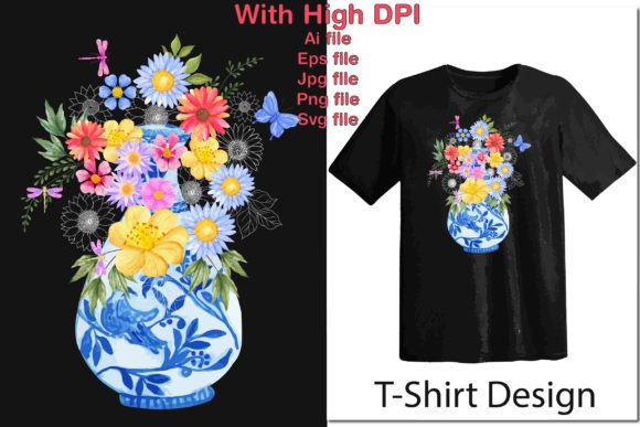 Download Feminine Floral T Shirt Design - Floral Collection